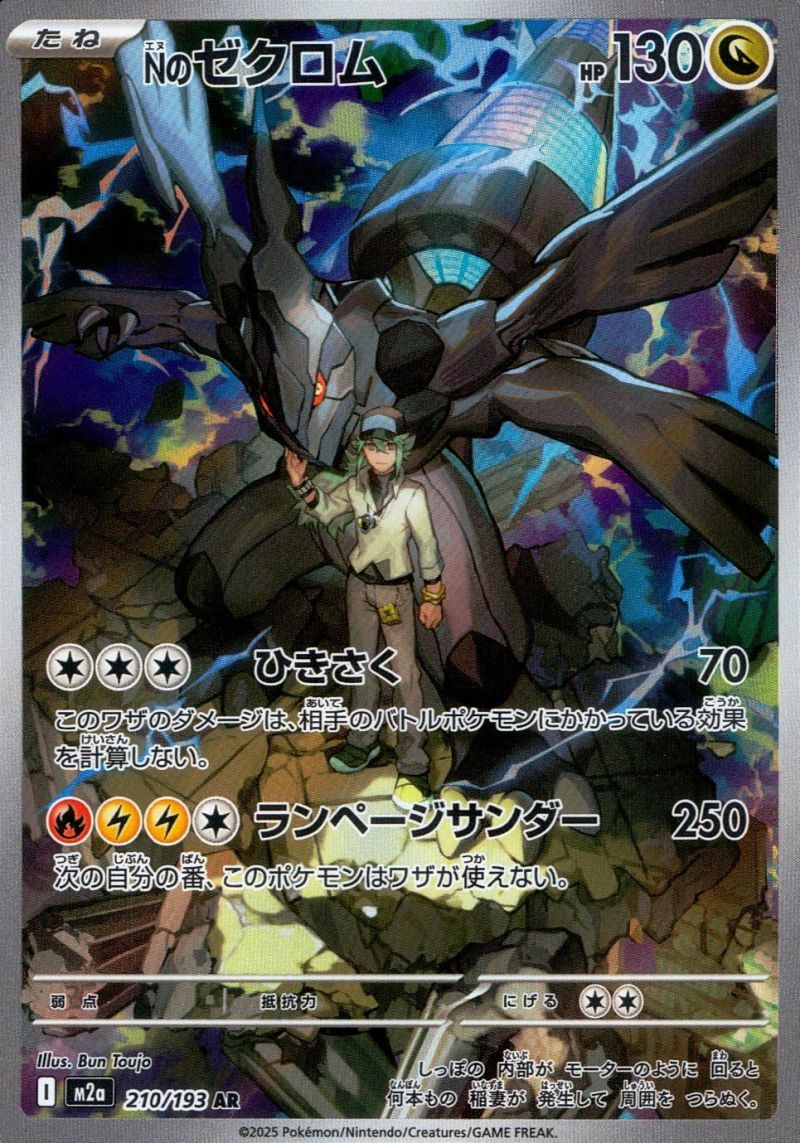 210/193/M2a/AR Nのゼクロム シングル