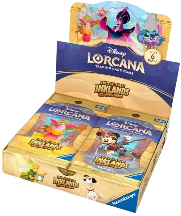 ディズニー・ロルカナ・TCG ブースターパック イングランド探訪 1BOX