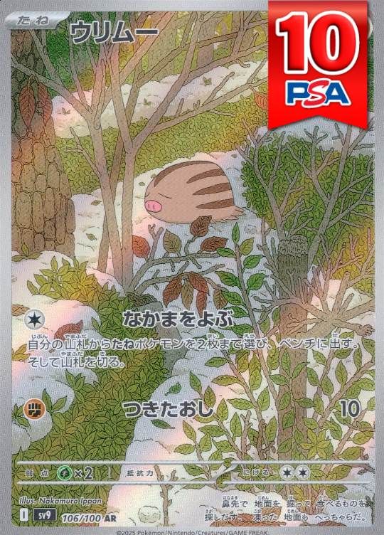 106/100/SV9/AR ウリムー PSA10