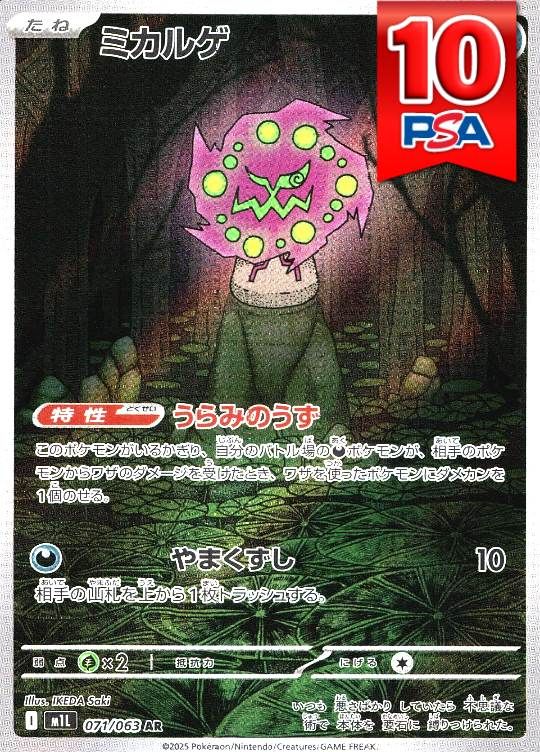 071/063/M1L/AR ミカルゲ PSA10