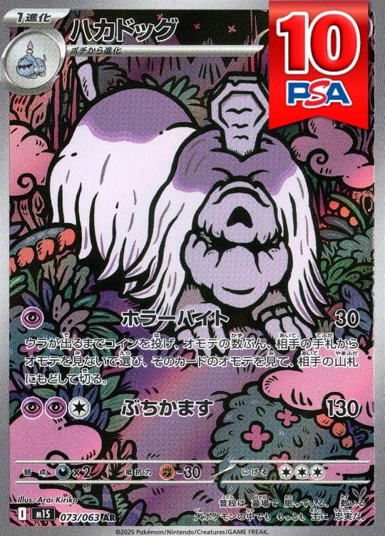 073/063/M1S/AR ハカドッグ PSA10