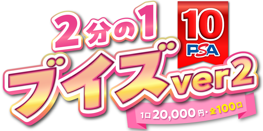 2分の1 PSA10　ブイズver