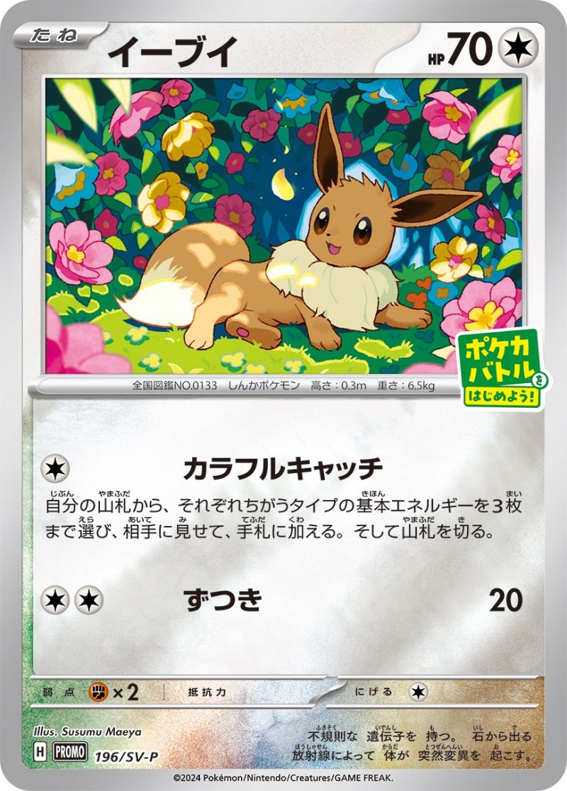 【傷アリ】 196/SV-P PROMO イーブイ シングル