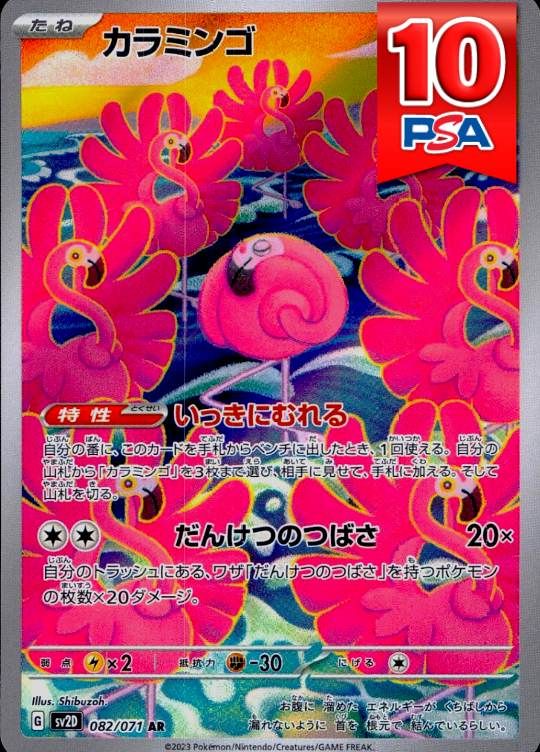 082/071/SV2D カラミンゴ PSA10