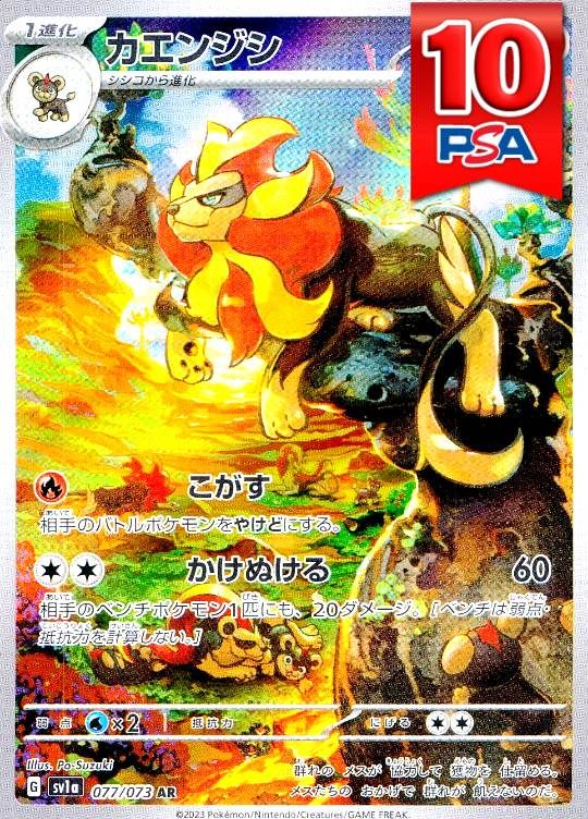 077/073/SV11A/AR カエンジシ PSA10