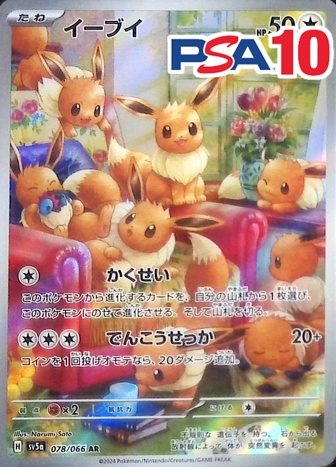 078/066/SV5A/AR イーブイ PSA10