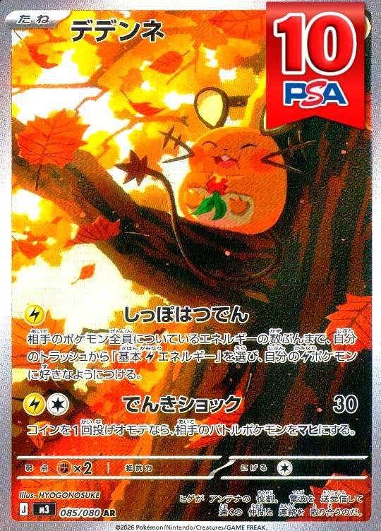 085/080/M3/AR デデンネ PSA10