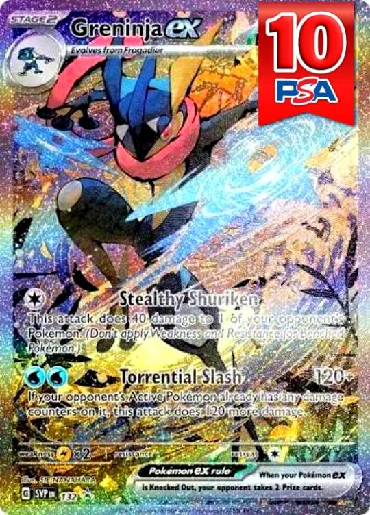 132/SVPEN Greninjaex PSA10