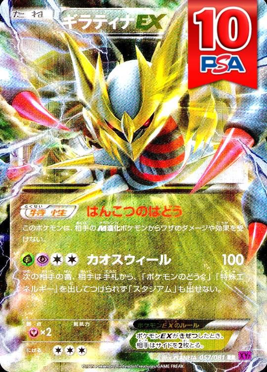 057/081/XY7/RR ギラティナ PSA10