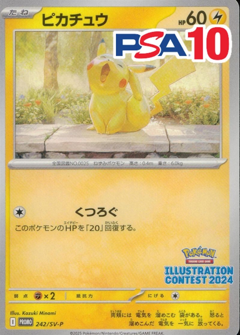 242/SV/P ピカチュウ PSA10