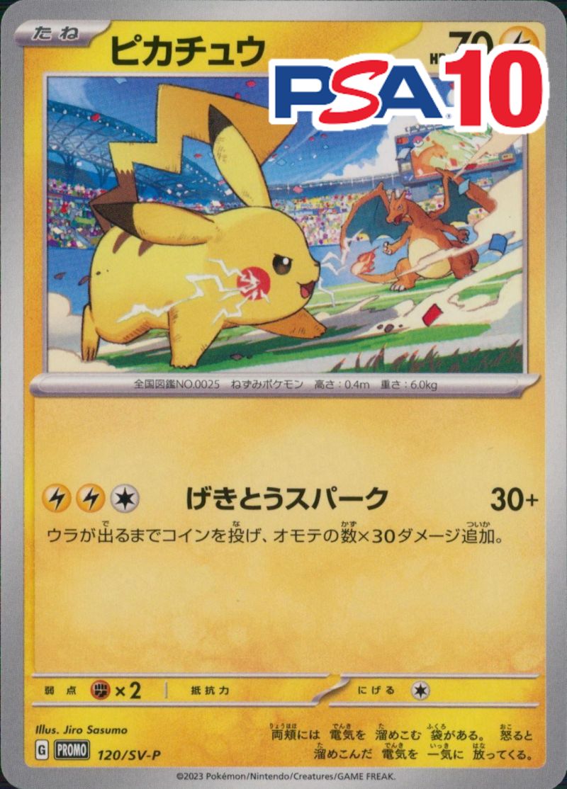 120/SV-P/PROMO/ピカチュウ PSA10
